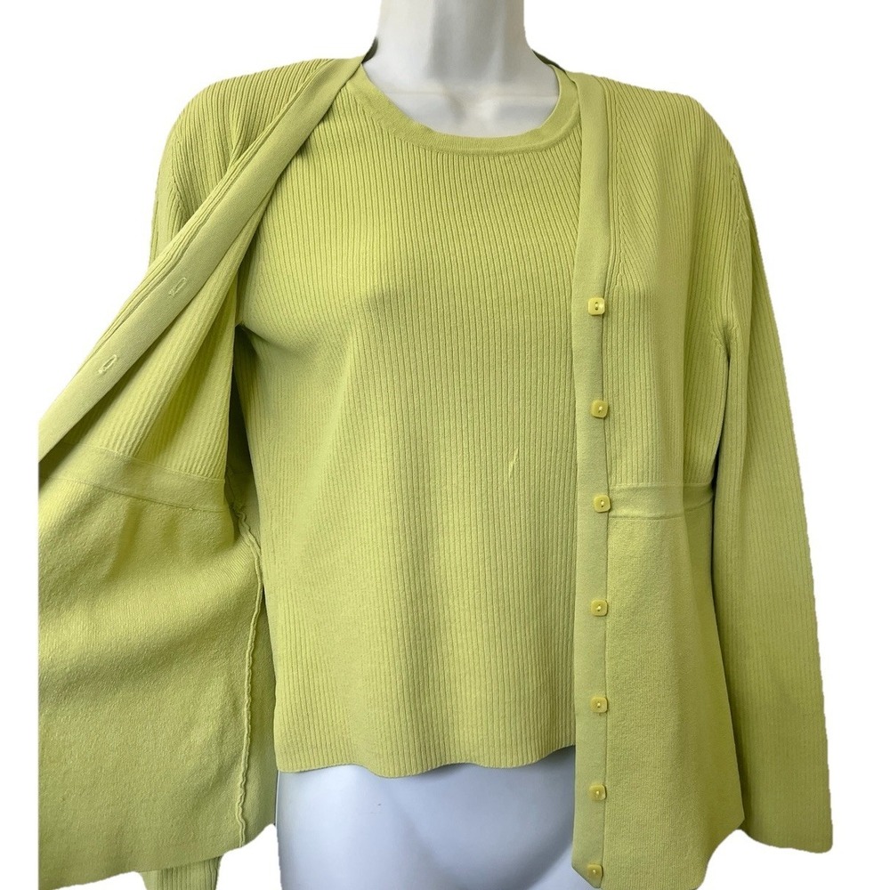 Talbots Cardigan Small Sweater Set Knit Jacket‎ Blouse Casual Women Clothing